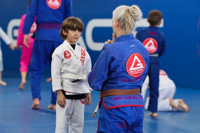 first bjj class for kids