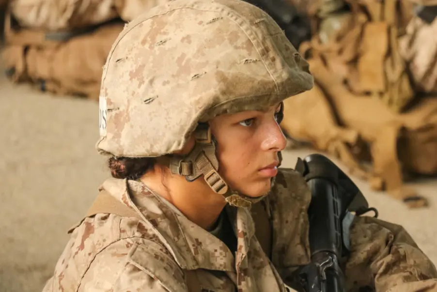 Coach Kaitlyn Ceballos, United States Marine Corps veteran