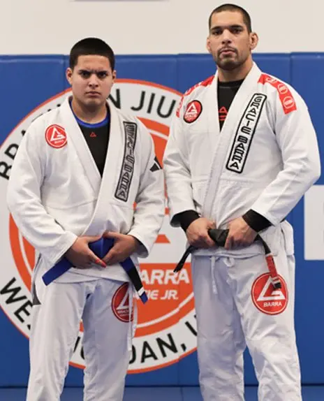 Coach Pedro Santos with Head Prof. Seidler Rodrigo