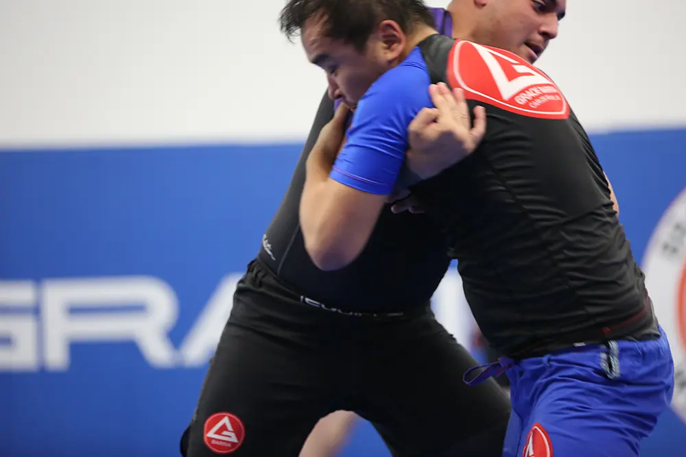 No-Gi grappling class at Gracie Barra Riverton
