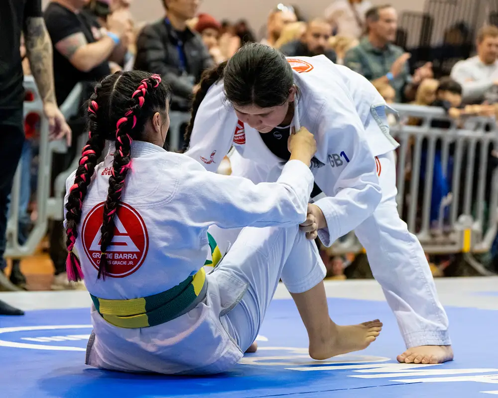 Gracie Barra Riverton students at a CompNet tournament in Utah