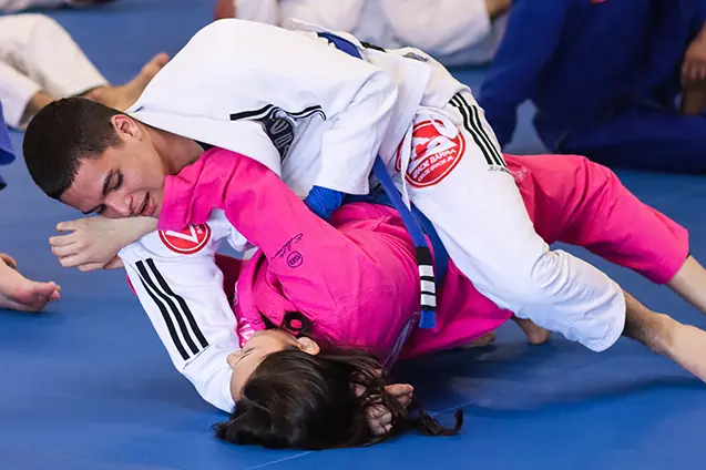 Juniors and Teens class in session at Gracie Barra Riverton
