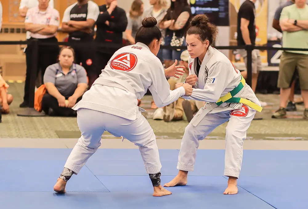 Gracie Barra Riverton students at a Jiu-Jitsu competition